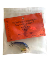 Load image into Gallery viewer, Front Package View of Handcrafted TENNESSEE SIDEKICK BALSA CRANKBAIT TS-1 FISHING LURE. AMERICAN MADE. Available at Toad Tackle.
