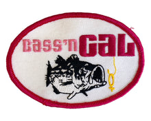 Load image into Gallery viewer, Front of BASS&#39;N GAL ASSOCIATION Collector Patch • PINK BASS
