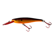 Charger l&#39;image dans la galerie, Left Facing View of RAPALA LURES MINNOW RAP Fishing Lure in BLEEDING COPPER FLASH
