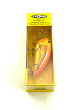 Load image into Gallery viewer, New in Box • Vintage STORM LURES Size 7 SUB WART Fishing Lure • GOLD FLUORESCENT RED
