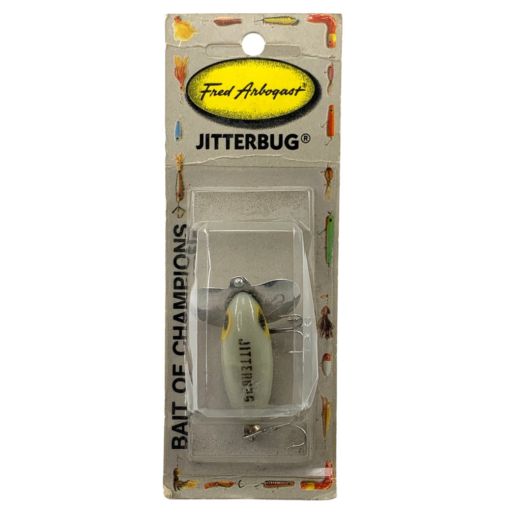 LUMINOUS • Fred Arbogast 1/4 oz Clicker JITTERBUG Fishing Lure — NIGHT –  Toad Tackle