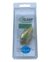 Lade das Bild in den Galerie-Viewer, Package View of USA MADE C-FLASH BAITS 44 CAL Crankbait Fishing Lure in  MINT GREEN FOIL
