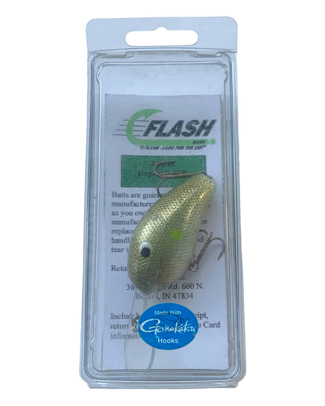 DYLANEY Inc. C FLASH BAITS 44 CAL Crankbait Fishing Lure – Toad Tackle