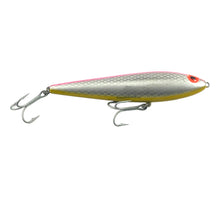 Load image into Gallery viewer, Right Facing View of STORM LURES ThunderMac Fishing Lure in SILVER, PINK BACK, YELLOW BELLY. For Sale at Toad Tackle.
