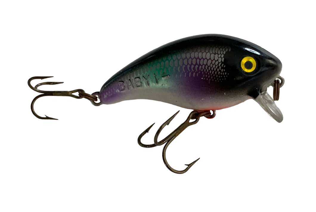 DOUBLE STAMPED • Vintage Mann's Bait Company Baby 1- (One Minus) Fishing Lure in ALABAMA SHAD