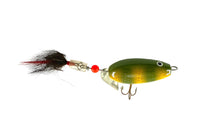 Lade das Bild in den Galerie-Viewer, Hellraiser Tackle Company SPAZM Surface Fishing Lure • Solid Cherry Wood w/ Bear Hair
