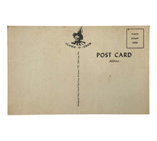 Load image into Gallery viewer, Back View of ANTIQUE FISHING POSTCARD. Available at Toad Tackle.

