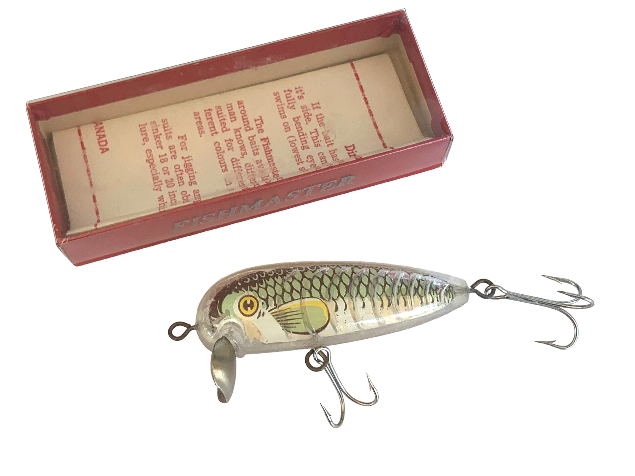Ontario, Canada • NORTHERN BAIT THE FISHMASTER Fishing Lure • SHAD