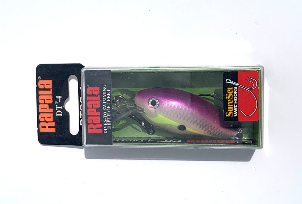 RAPALA DT-4 Fishing Lure • DTSS04 RSD REGAL SHAD • Dives To 4 Feet