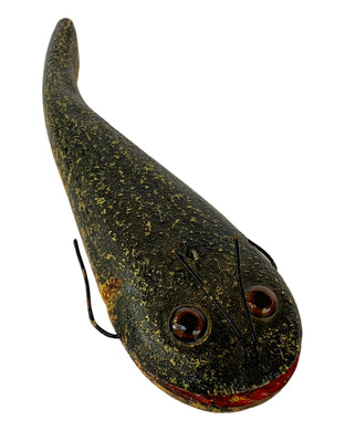 DULUTH FISHING DECOY (D.F.D.) by JIM PERKINS • LARGE FLATHEAD CATFISH