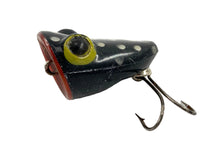 Load image into Gallery viewer, BROOK&#39;S BAITS NO. SP-5 Topwater Popper Fishing Lure • BLACK w/ SILVER SPOTS
