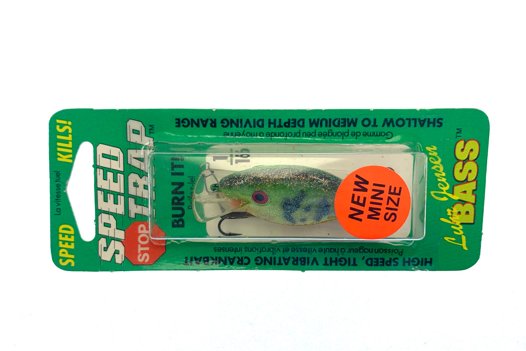 Luhr Jensen Bass SPEED TRAP 1/16 oz Fishing Lure • CLEAR FIRE TIGER