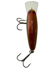 Load image into Gallery viewer, Top View of Discontinued &amp; Hard-to-Find JACKALL BLING 55 Fishing Lure in BROWN SHINER PUNK LINE. For Sale at Toad Tackle.
