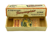 Charger l&#39;image dans la galerie, Box with Insert View for HEDDON-DOWAGIAC KING BASSER Fishing Lure w/ Teddy Bear Glass Eyes
