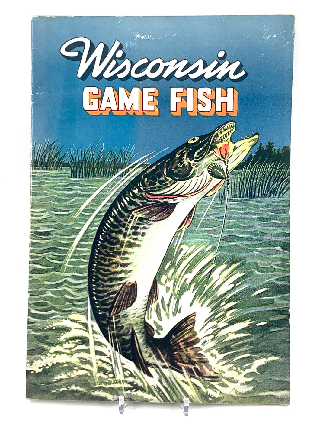Vintage WISCONSIN GAME FISH Booklet • WI Fish Management • Wisconsin Conservation Commission