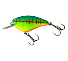 Load image into Gallery viewer, Left Facing View of Older JACKALL BLING 55 Fishing Lure #08 BC BLOOD PUNK LINE. Available at Toad Tackle.
