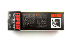 画像をギャラリービューアに読み込む, Back Package View of Rapala Skitter Pop Fishing Lure in PINFISH
