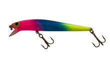 Load image into Gallery viewer, Left Facing View of STORM LURES JUNIOR (JR) THUNDERSTICK Fishing Lure in TUTTI FRUITI 
