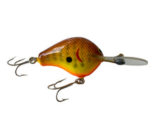 Load image into Gallery viewer, Right Facing View of BAGLEY BAIT COMPANY Diving B 1 Fishing Lure in DB-1 DC9 DARK CRAYFISH on CHARTREUSE. Available at Toad Tackle.
