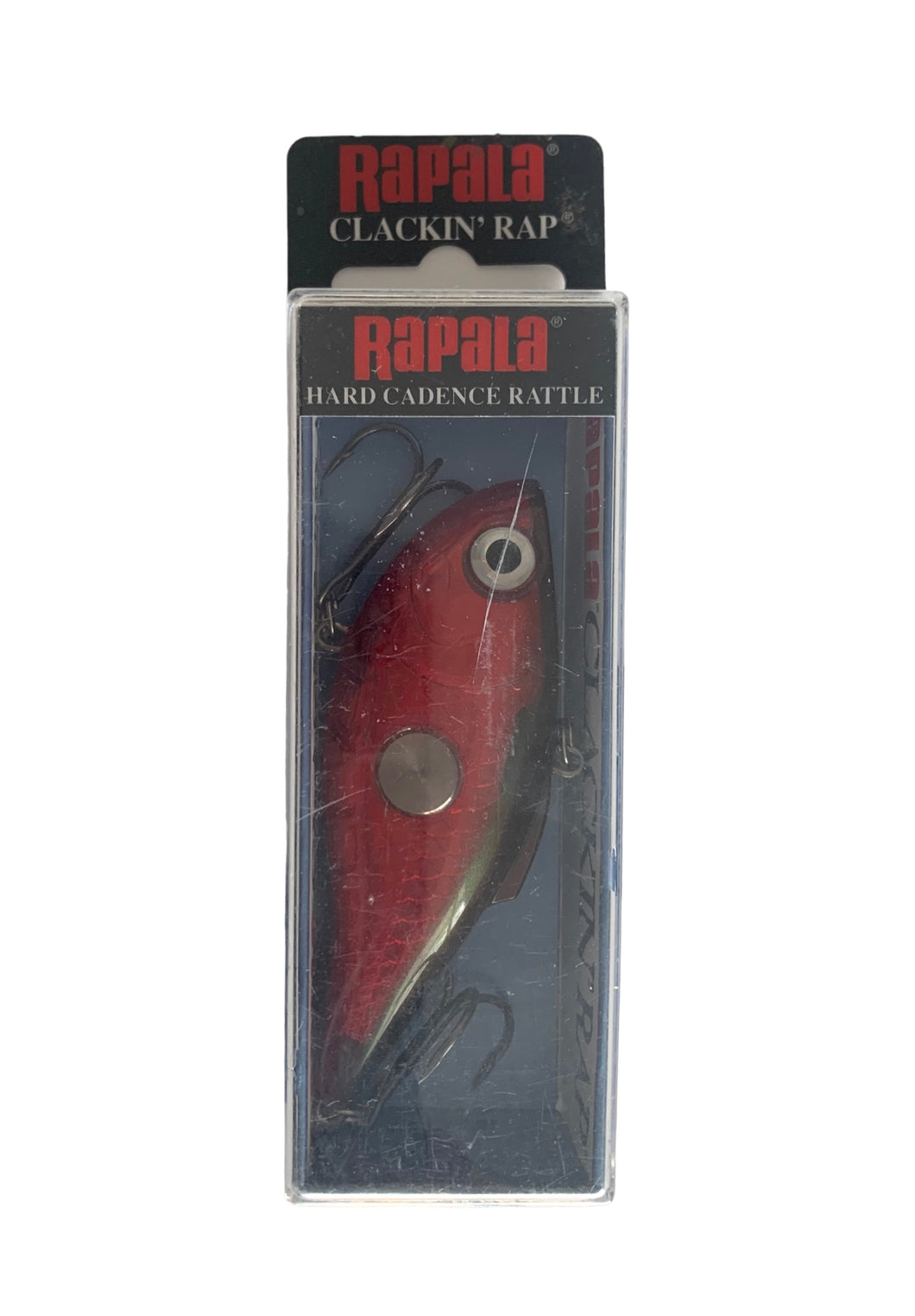 RAPALA CNR-8 CLACKIN' RAP Fishing Lure • RED CRAWDAD