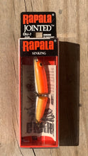 Load image into Gallery viewer, Ireland • RAPALA COUNTDOWN JOINTED 7 Fishing Lure • CDJ-7 GFR • GOLD FLUORESCENT RED

