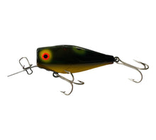 Lataa kuva Galleria-katseluun, Left Facing View of HANDMADE WOOD CRANKBAIT Fishing Lure From DOUBLE-R-LURES of ELLWOOD CITY, PENNSYLVANIA. For Sale Online at Toad Tackle.
