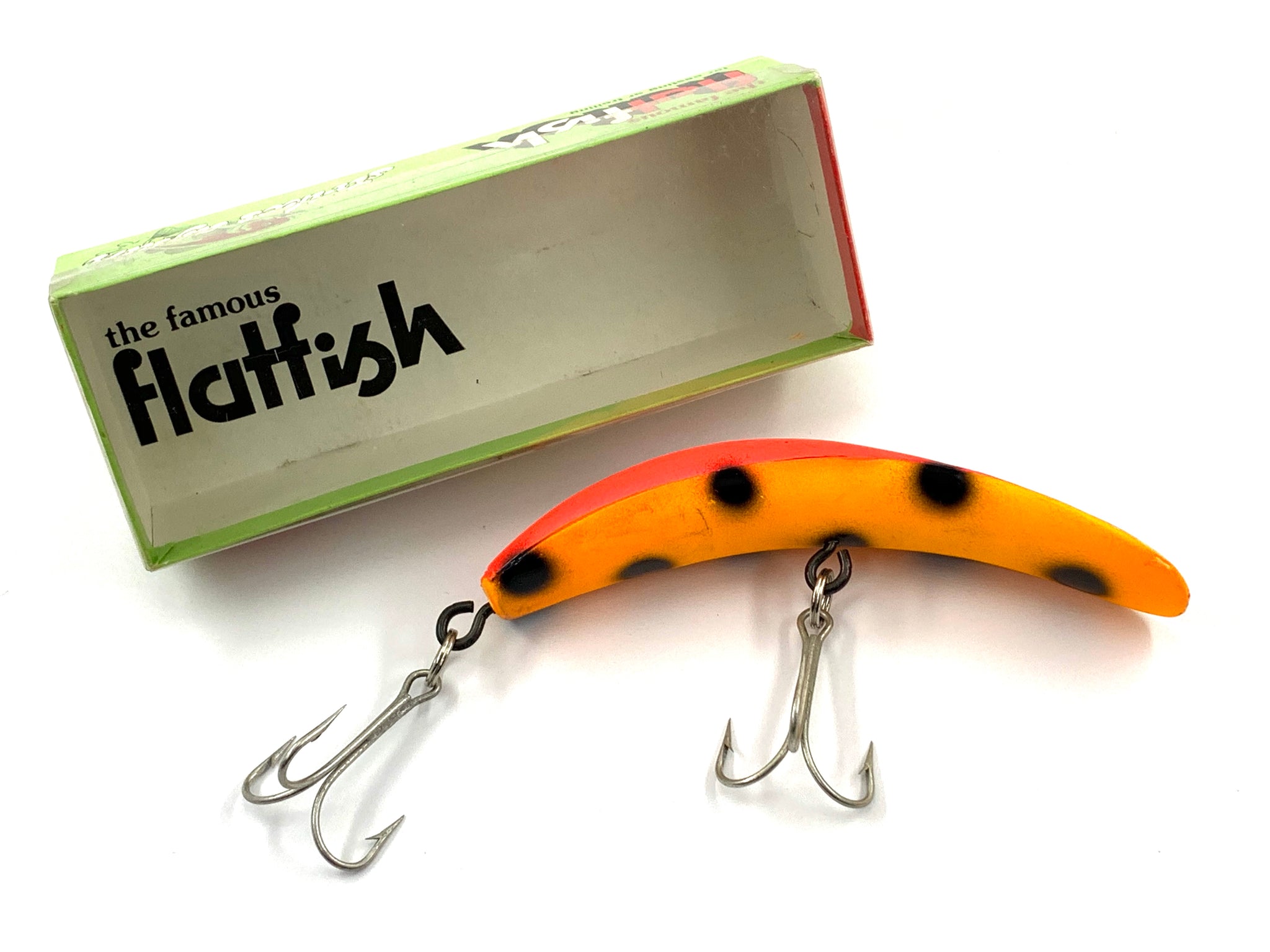 HELIN TACKLE COMPANY FAMOUS FLATFISH Fishing Lure • # T60 CH – Toad Tackle