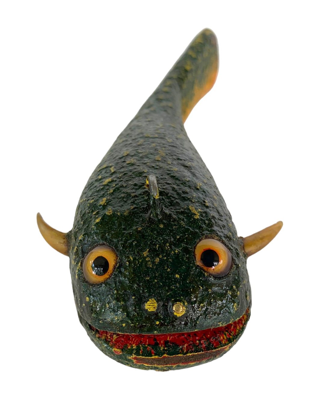 D.F.D. DULUTH FISHING DECOY by JIM PERKINS • TURTLE CLAW BULLHEAD