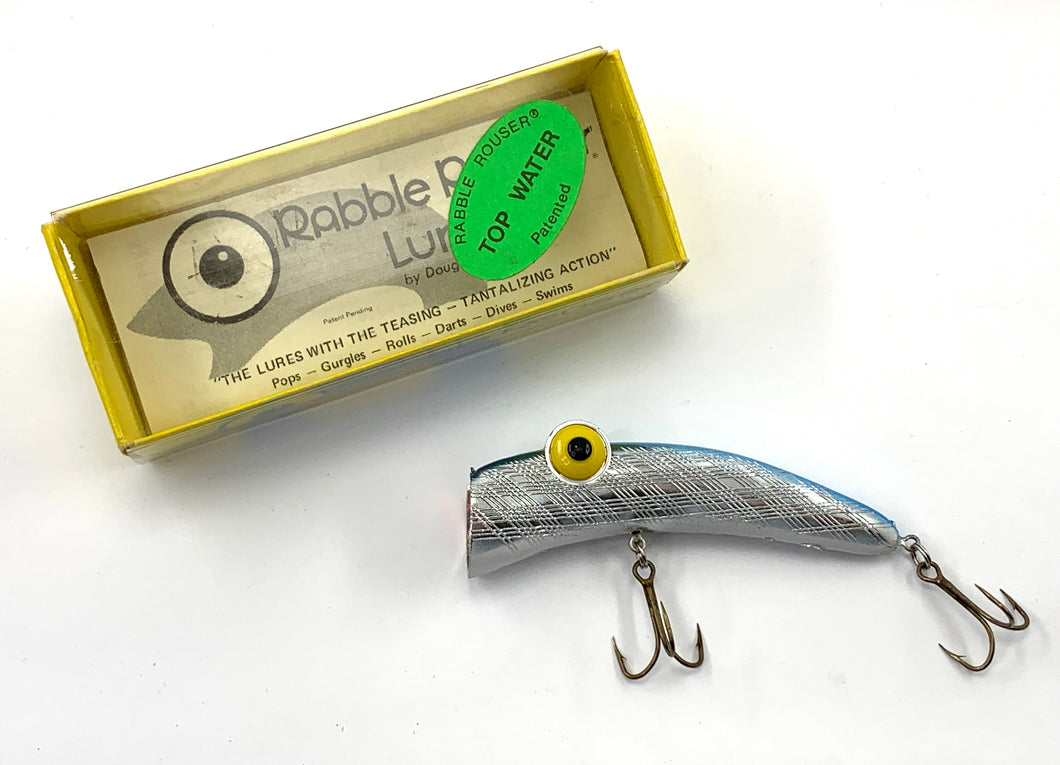 RABBLE ROUSER LURES Series RR Topwater Fishing Lure — Blue-Silver