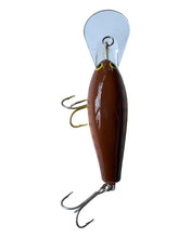 Load image into Gallery viewer, Top View of BAGLEY BAIT COMPANY Diving B 3 Fishing Lure in DARK CRAYFISH on CHARTREUSE. Available at Toad Tackle.
