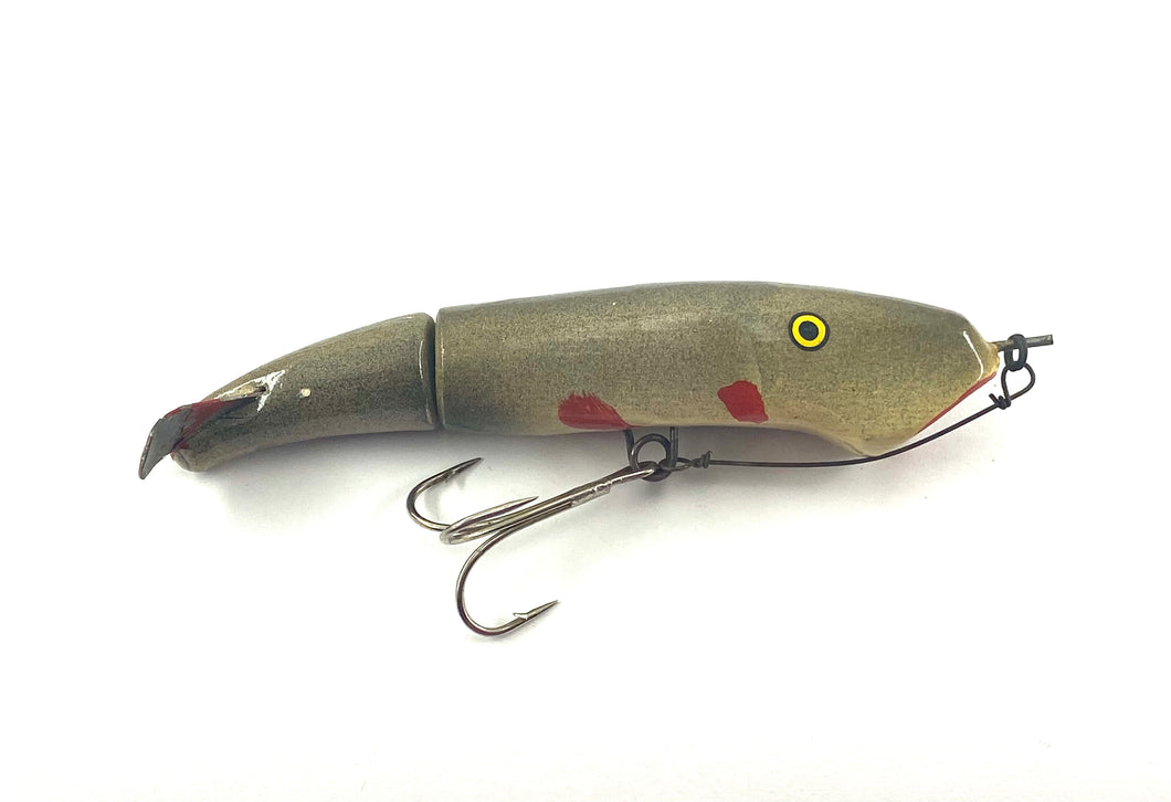 C. C. Roberts LITTLE MUD PUPPY Fishing Lure • NATURAL FINISH
