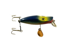 Load image into Gallery viewer, Vintage Makinen Tackle Company WonderLure Fishing Lure • BLUE BACK w/ COPPER SCALE
