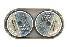 Load image into Gallery viewer, jet cast fishing line. antique fishing ephemera. sr-71 blackbird
