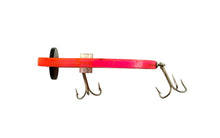 Load image into Gallery viewer, Lamprey Lure &amp; Tackle Co "THE ORIGINAL LAMPREY" Rare Fishing Lure. NEON PINK with BLACK LIP. D
