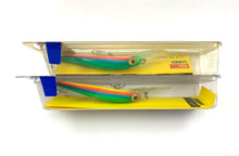 Load image into Gallery viewer, storm deep jr thunderstick lot x2. dj68. fluorescent rainbow. side view vintage
